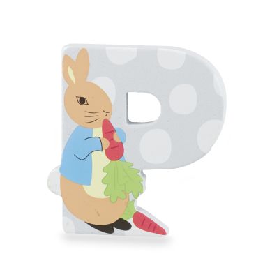 Peter Rabbit™ letter P (£2.50)